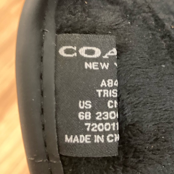 Coach Black Tristee Tall Rain Boots - Picture 8 of 9